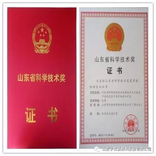 山东精东影业传媒APPV16新颜料股份有限公司荣获科学技术奖