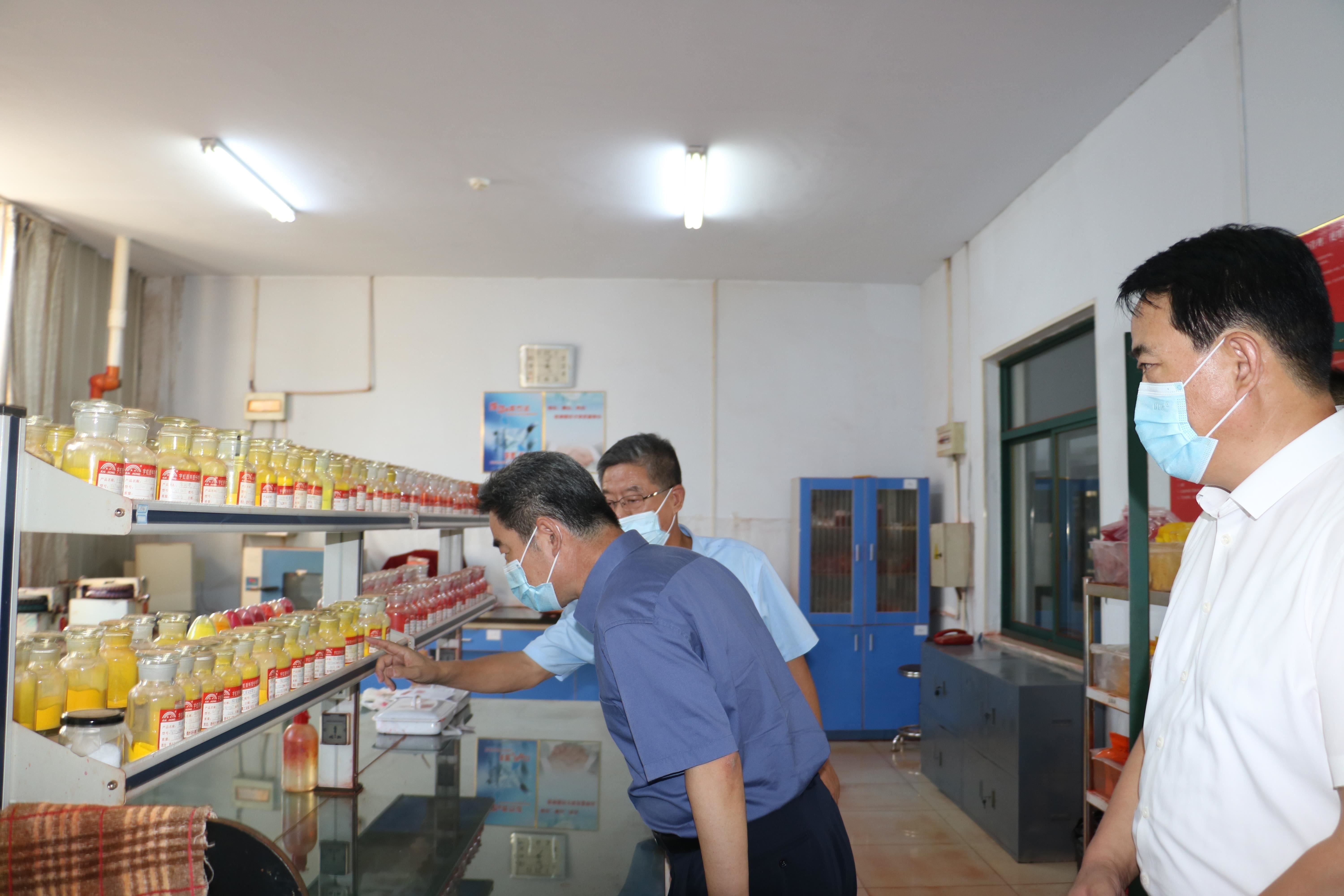 德州市委副书记苑衍刚莅临精东影业传媒APPV16颜料参观调研